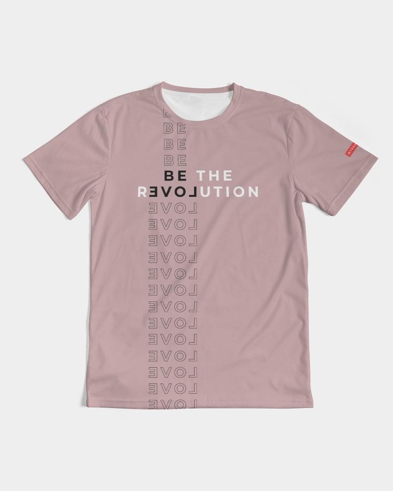 Be the rEVOLution Men's T-Shirt (Tuscany Pink) T-Shirt Myrrh and Gold