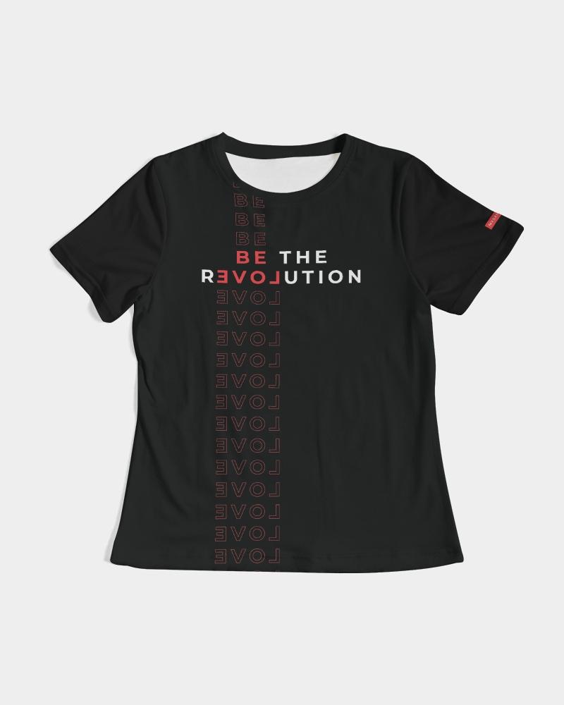 Be the rEVOLution Women's T-Shirt (Black) T-Shirt Myrrh and Gold