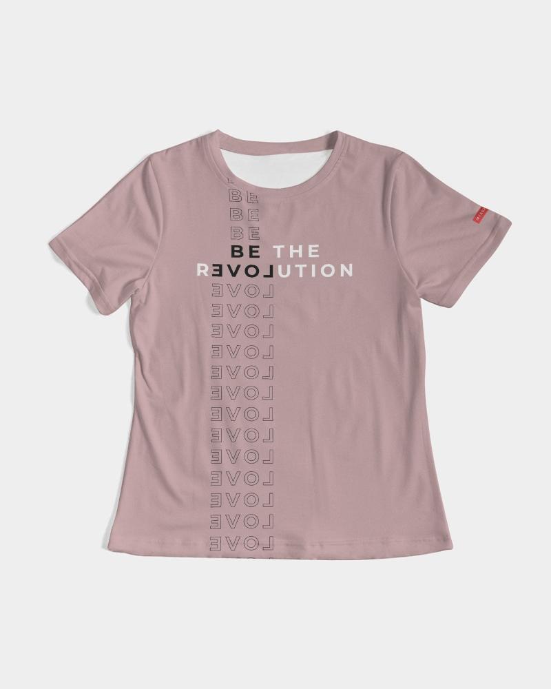 Be the rEVOLution Women's T-Shirt (Tuscany Pink) T-Shirt Myrrh and Gold