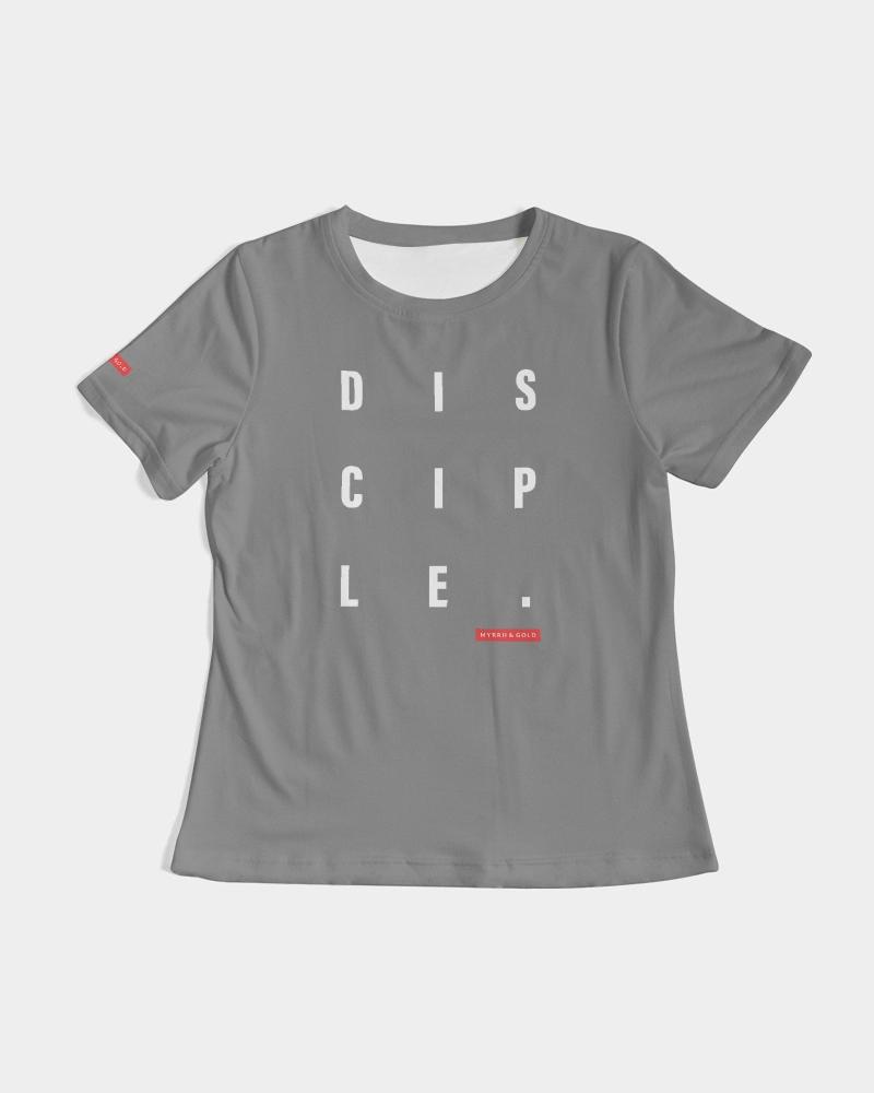 Disciple Women's T-Shirt (Grey) T-Shirt Myrrh and Gold