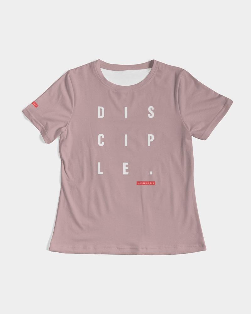 Disciple Women's T-Shirt (Tuscany Pink) T-Shirt Myrrh and Gold