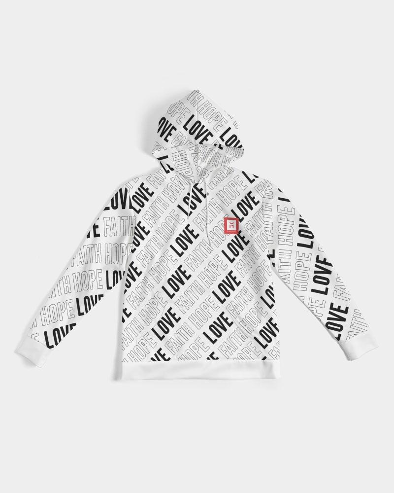 Faith Hope Love Men's Hoodie (White) Hoodie Myrrh and Gold