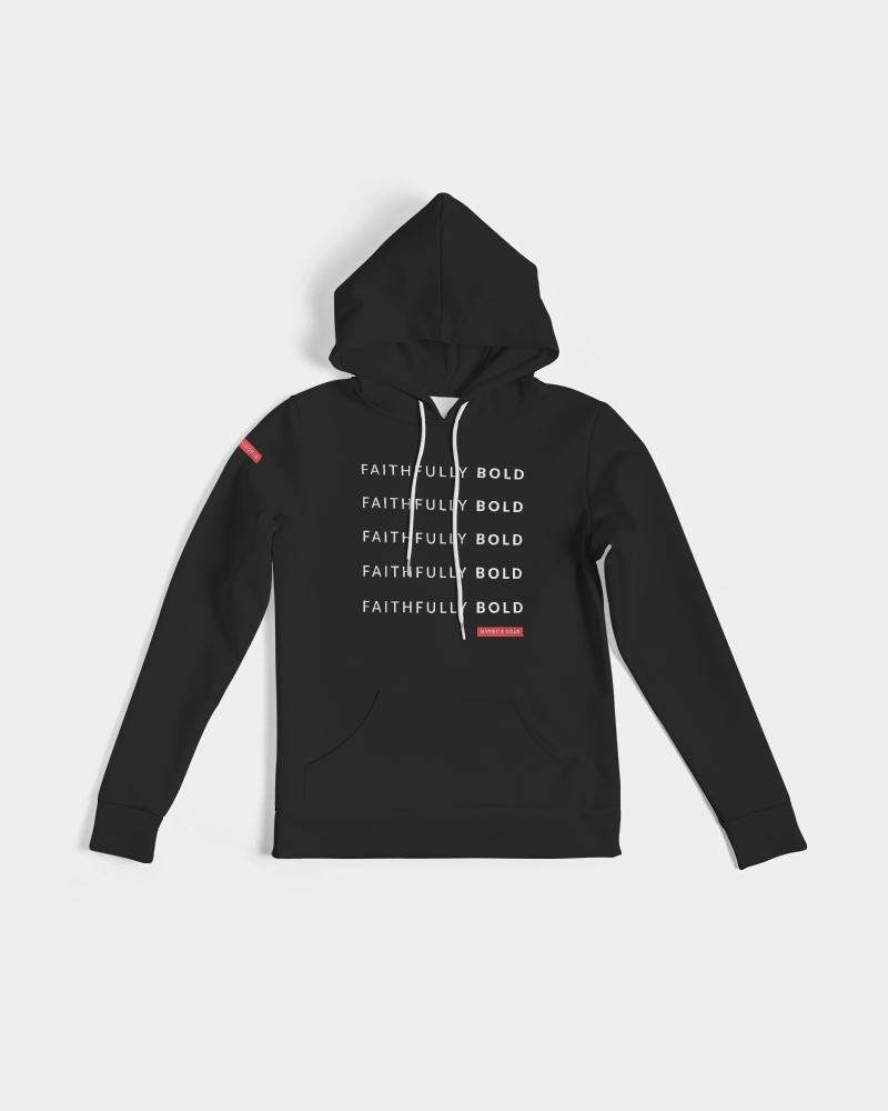 Faithfully Bold Women's Hoodie (Black) Hoodie Myrrh and Gold