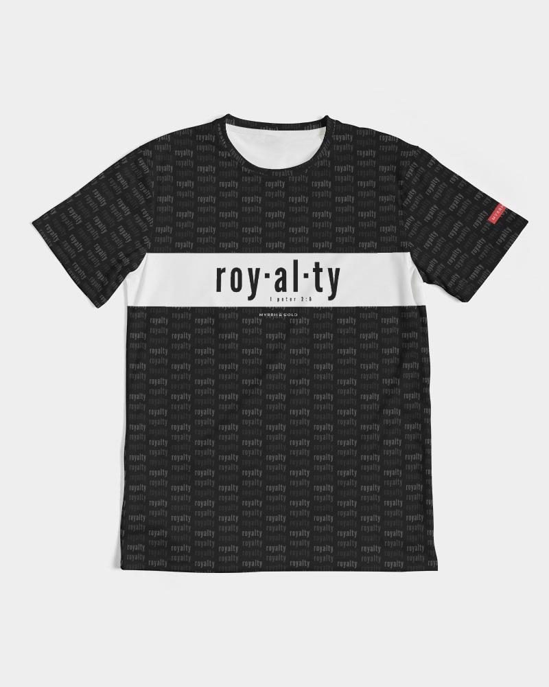Royalty-v9ab---black Men's Tee cloth Myrrh & Gold