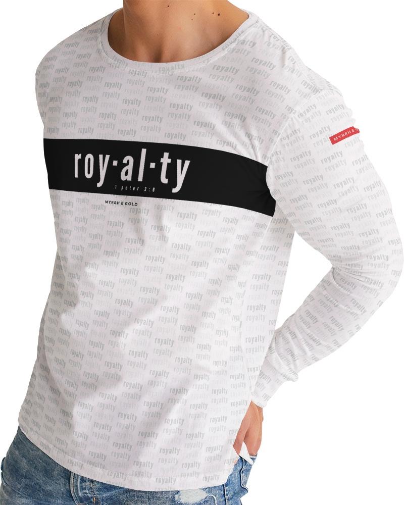 Royalty-v9ab Men's Long Sleeve Tee cloth Myrrh & Gold