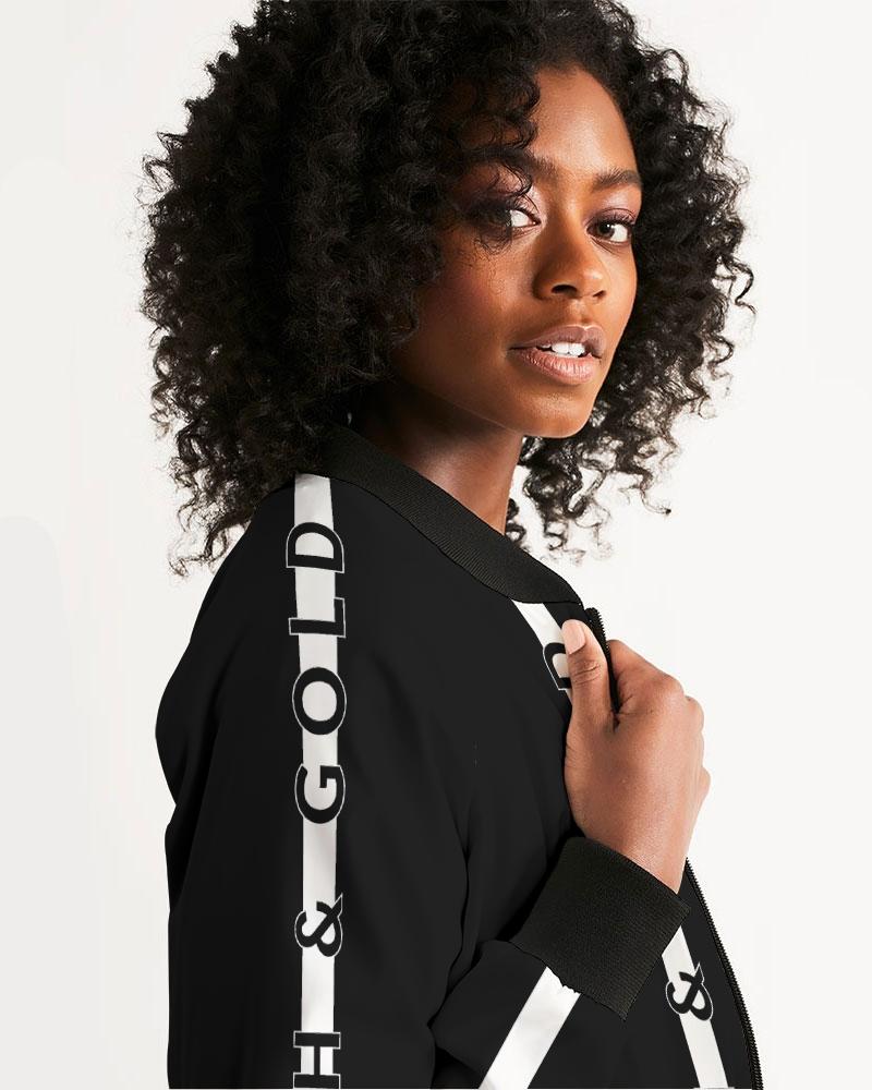 Tops-AOP_Black---Jacket Women's Bomber Jacket cloth Myrrh and Gold