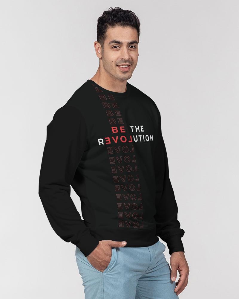 Be the rEVOLution Men's Pullover (Black) Pullover Myrrh and Gold 