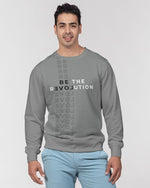 Be the rEVOLution Men's Pullover (Grey) Pullover Myrrh and Gold 