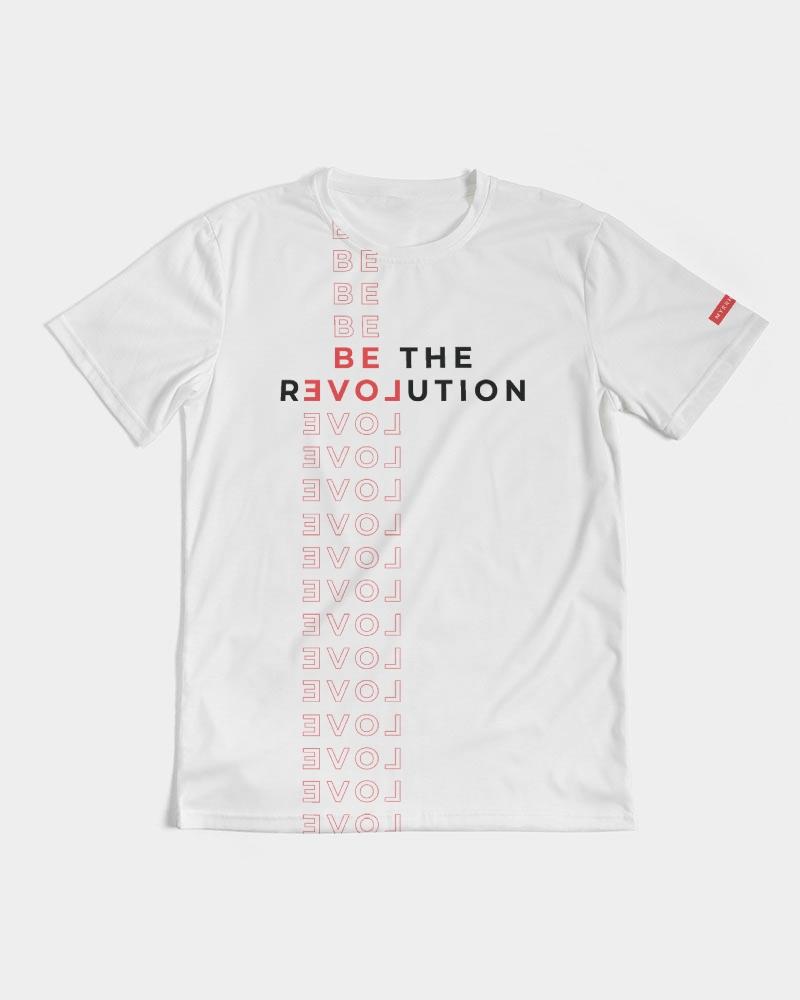 Be the rEVOLution Men's T-Shirt (White) T-Shirt Myrrh and Gold 