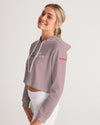 Be the rEVOLution Women's Cropped Hoodie (Tuscany Pink) Hoodie Myrrh and Gold 
