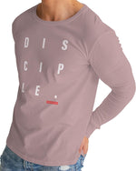 Disciple Men's Long Sleeve Tee (Tuscany Pink) Long Sleeve T-Shirt Myrrh and Gold 