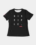 Disciple Women's T-Shirt (Black) T-Shirt Myrrh and Gold 