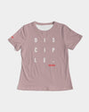 Disciple Women's T-Shirt (Tuscany Pink) T-Shirt Myrrh and Gold 