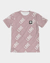 Faith Hope Love Men's Tee (Tuscany Pink) T-Shirt Myrrh and Gold 