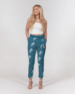 Faith Hope Love Women's Belted Tapered Pants (Blue Sapphire) Pants Myrrh and Gold 