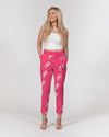 Faith Hope Love Women's Belted Tapered Pants (Radical Red) Pants Myrrh and Gold 