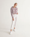 Faith Hope Love Women's Cropped Hoodie (Tuscany Pink) Cropped Hoodie Myrrh and Gold 