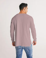 Faithfully Bold Boxed Men's Long Sleeve Tee (Tuscany Pink) Long Sleeve T-Shirt Myrrh and Gold 