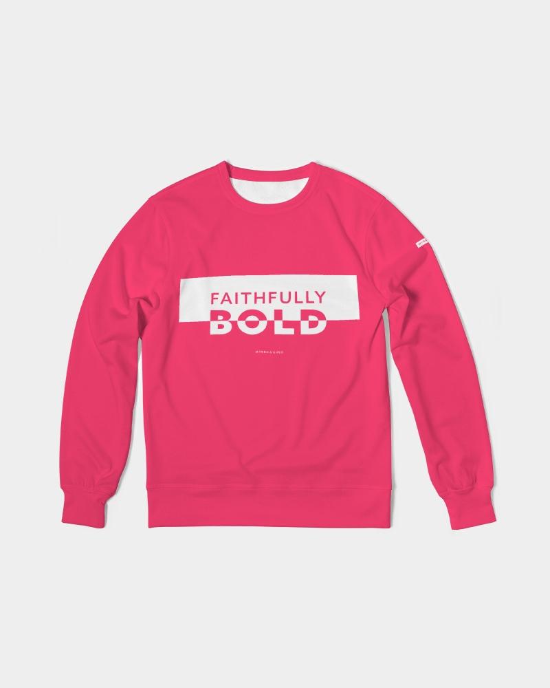 Faithfully Bold Boxed Men's Pullover (Radical Red) Pullover Myrrh and Gold 