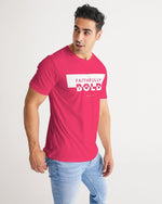 Faithfully Bold Boxed Men's Tee (Radical Red) T-Shirt Myrrh and Gold 