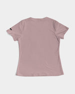 Faithfully Bold Boxed Women's Tee (Tuscany Pink) T-Shirt Myrrh and Gold 