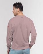 Faithfully Bold Strikethrough Men's Pullover (Tuscany Pink) Pullover Myrrh and Gold 