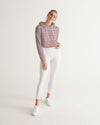 Faithfully Bold Women's Cropped Hoodie (Tuscany Pink) Cropped Hoodie Myrrh and Gold 
