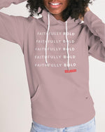 Faithfully Bold Women's Hoodie (Tuscany Pink) Hoodie Myrrh and Gold 