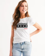 Foi Esperance Amour Women's T-Shirt (White) T-Shirt Myrrh and Gold 