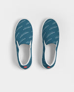 M&G_w-tagline-Grid-Pattern---W/SB-(50%-larger) Women's Slip-On Canvas Shoe women shoes Myrrh and Gold 