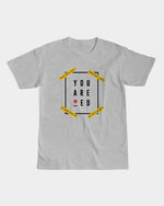 You are Loved Men's Graphic Tee (Grey) T-Shirt Myrrh and Gold S 