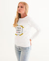 You are Loved Women's Graphic Sweatshirt (White) Pullover Myrrh and Gold 